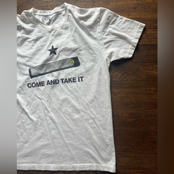 Men's Shithead Steve T-Shirt Black Spell-Out M 2A Compact EDC CC USA Gadsden - Picture 5 of 10